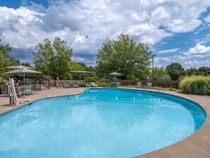 Seasonal outdoor pool