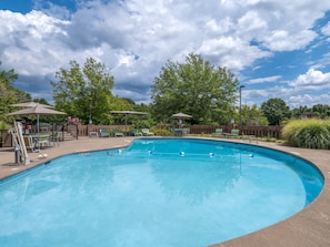 Seasonal outdoor pool