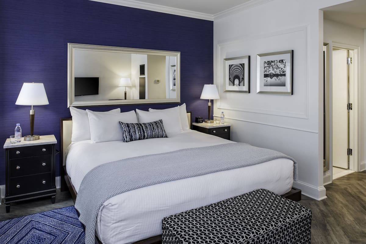 egyptian cotton sheets, premium bedding, down duvets, pillow-top beds