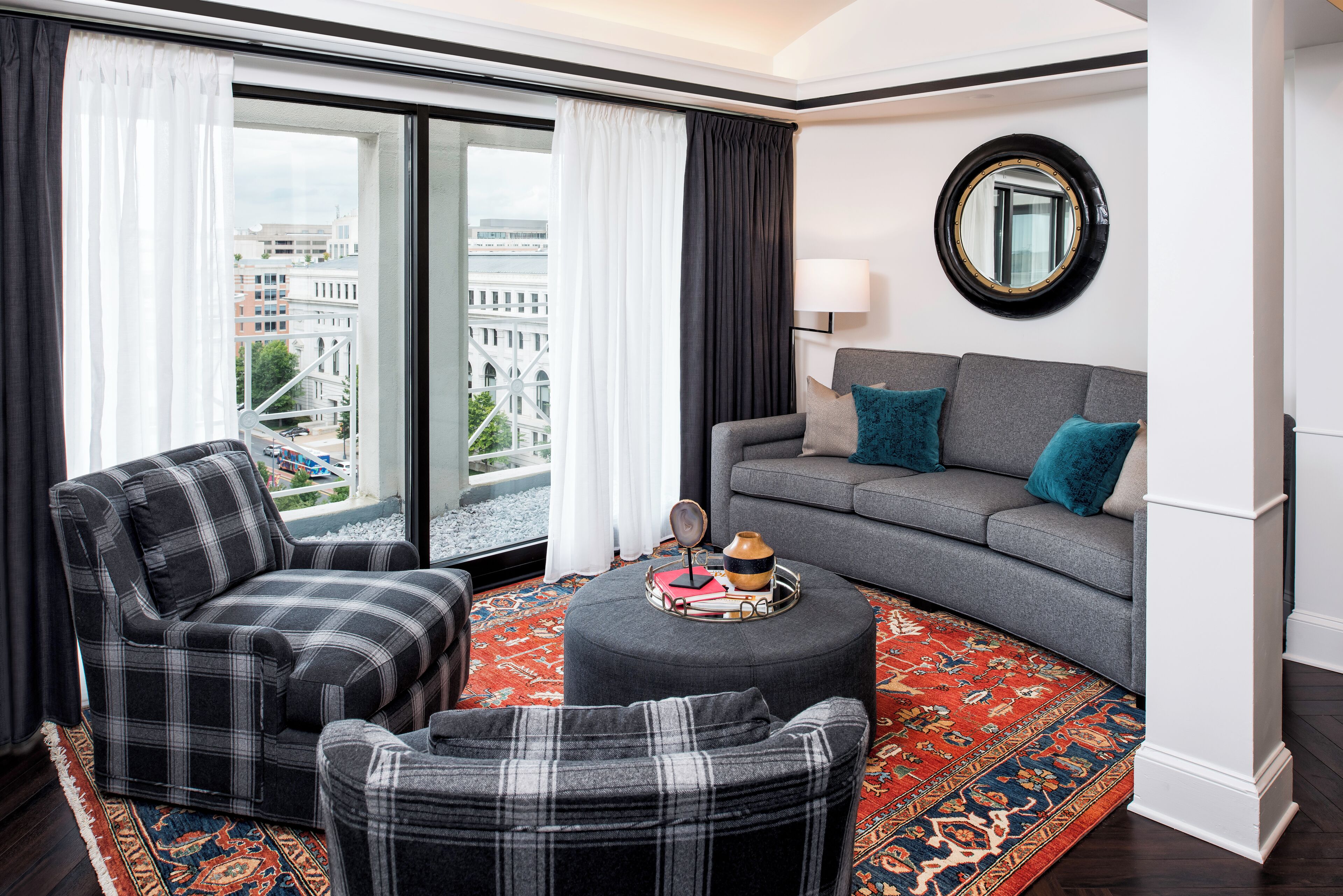 The Clare Penthouse Suite | Wohnbereich