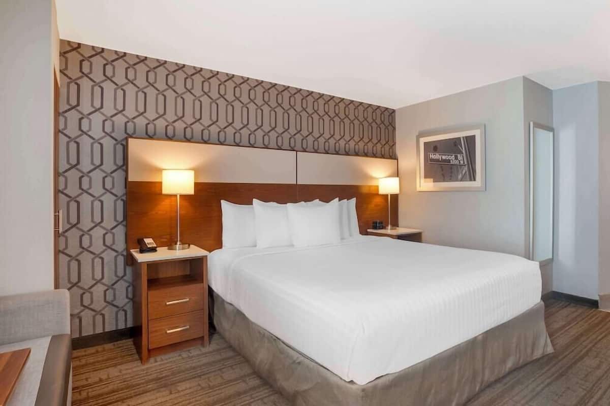In-room safe, desk, blackout drapes, iron/ironing board