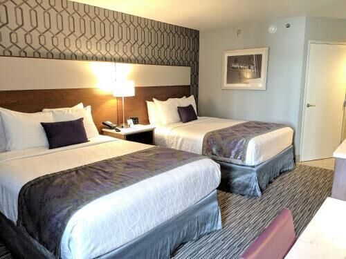In-room safe, desk, blackout drapes, iron/ironing board