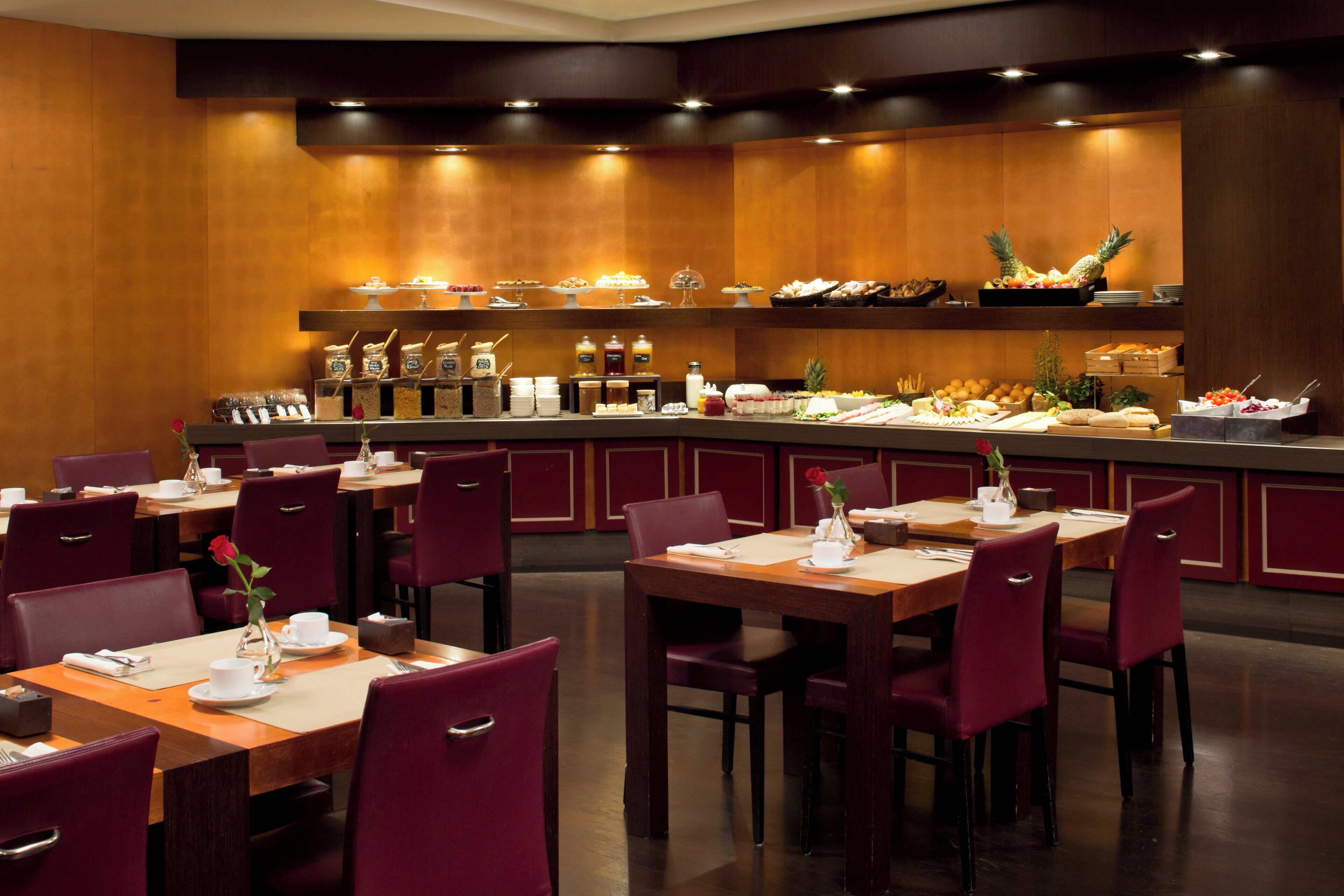 Daily buffet breakfast (EUR 16 per person)