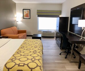 Suite estudio, 1 cama King size, para no fumadores | Ropa de cama de alta calidad y camas con pillow-top 