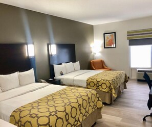 Studio Suite, 2 Queen Beds, Non Smoking | Premium bedding, pillow-top beds, individually decorated