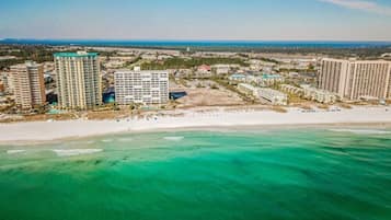 Beach nearby, white sand