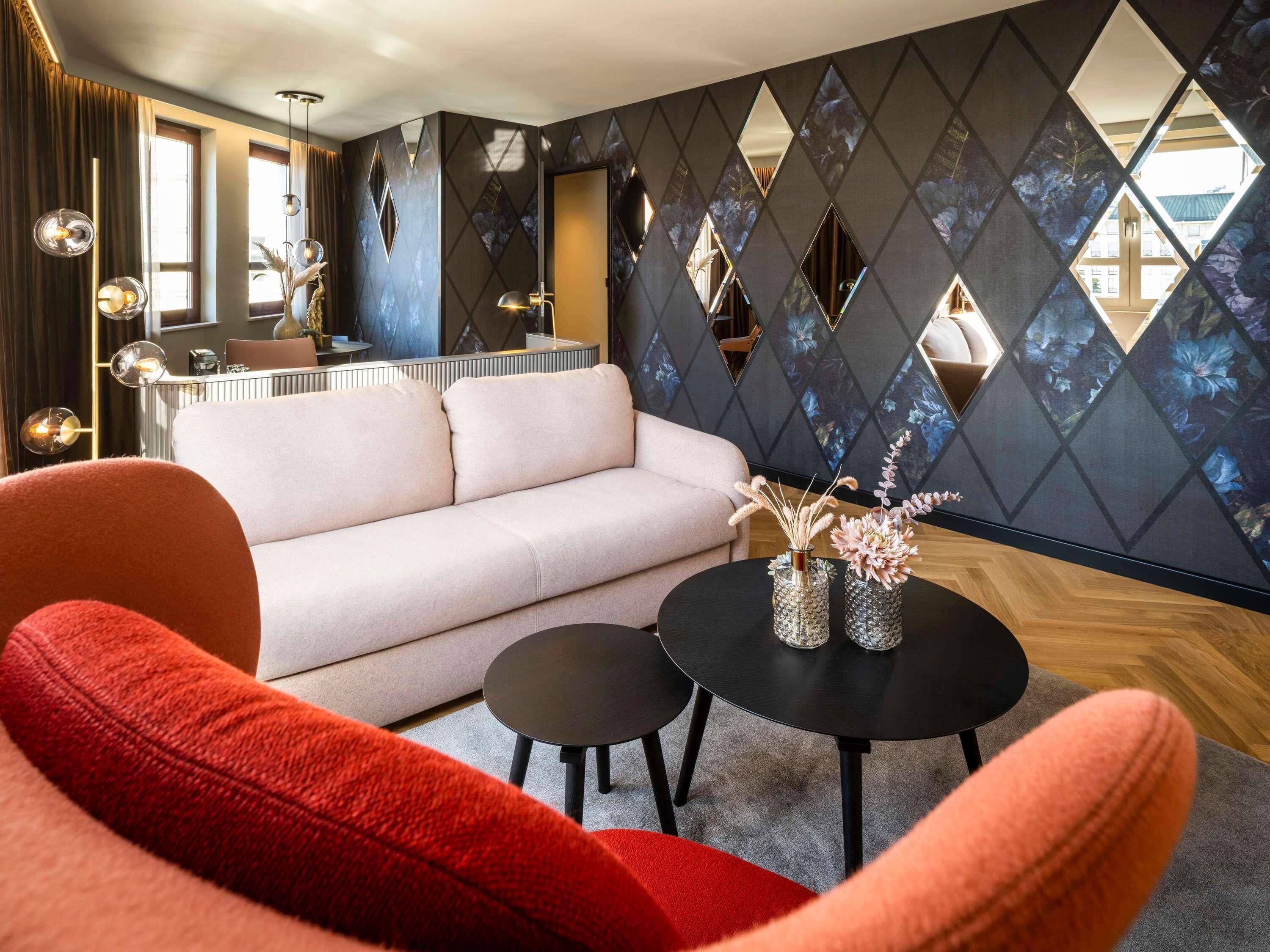 Suite, 1 King-Bett (Maestro) | Hochwertige Bettwaren, Select-Comfort-Betten, Zimmersafe, Schreibtisch