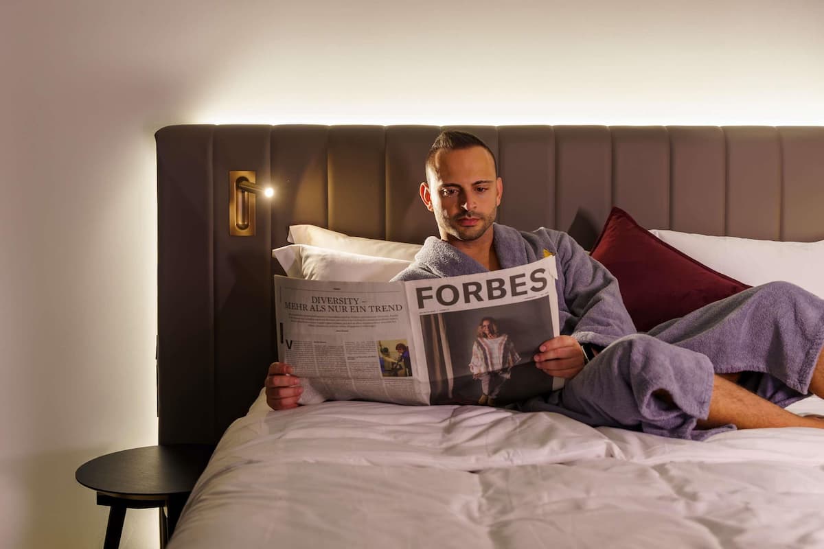 Suite, 1 cama King size | Ropa de cama de alta calidad y camas Select Comfort