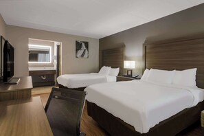 Standardzimmer, 2 Doppelbetten, Nichtraucher