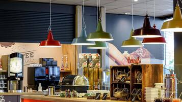 Daily buffet breakfast (EUR 17 per person)