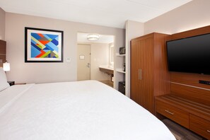 Premium bedding, down duvets, Select Comfort beds, in-room safe