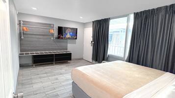 Premium bedding, Select Comfort beds, in-room safe, blackout drapes