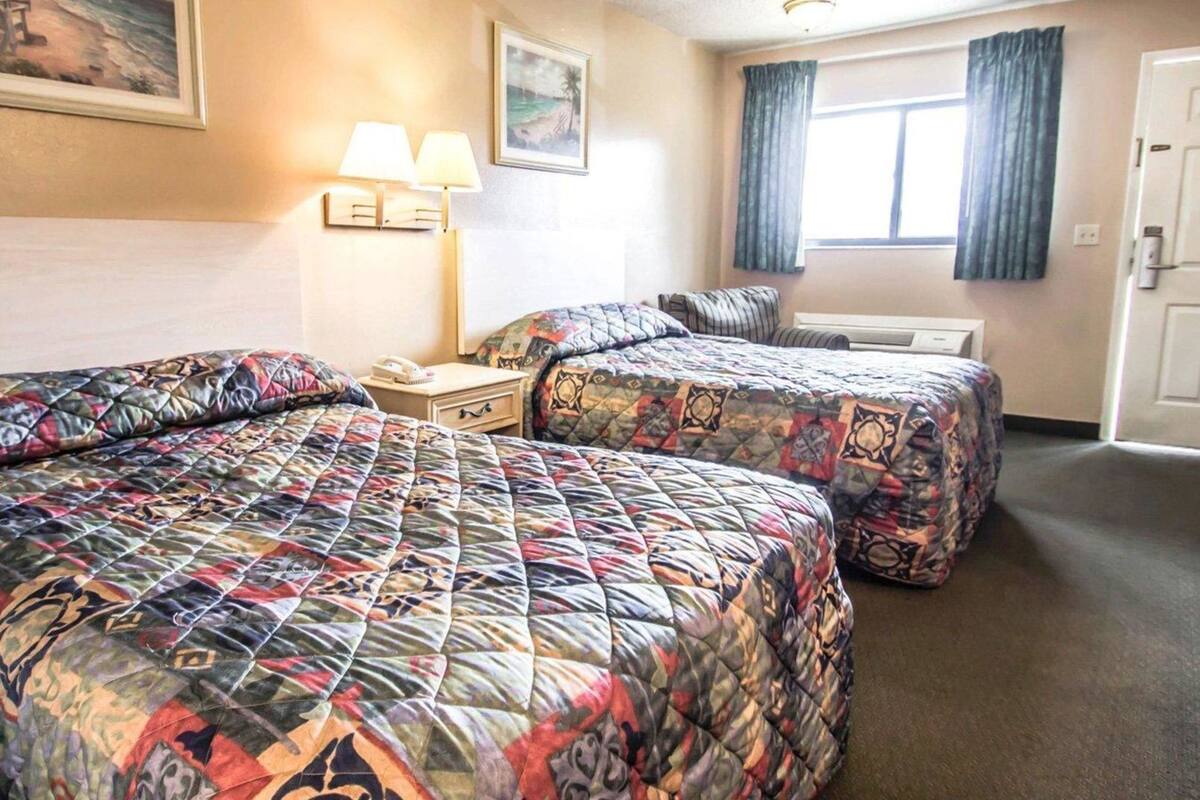 In-room safe, desk, laptop workspace, iron/ironing board