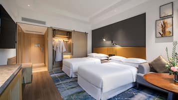 1 개의 침실, 고급 침구, 미니바, 객실 내 금고