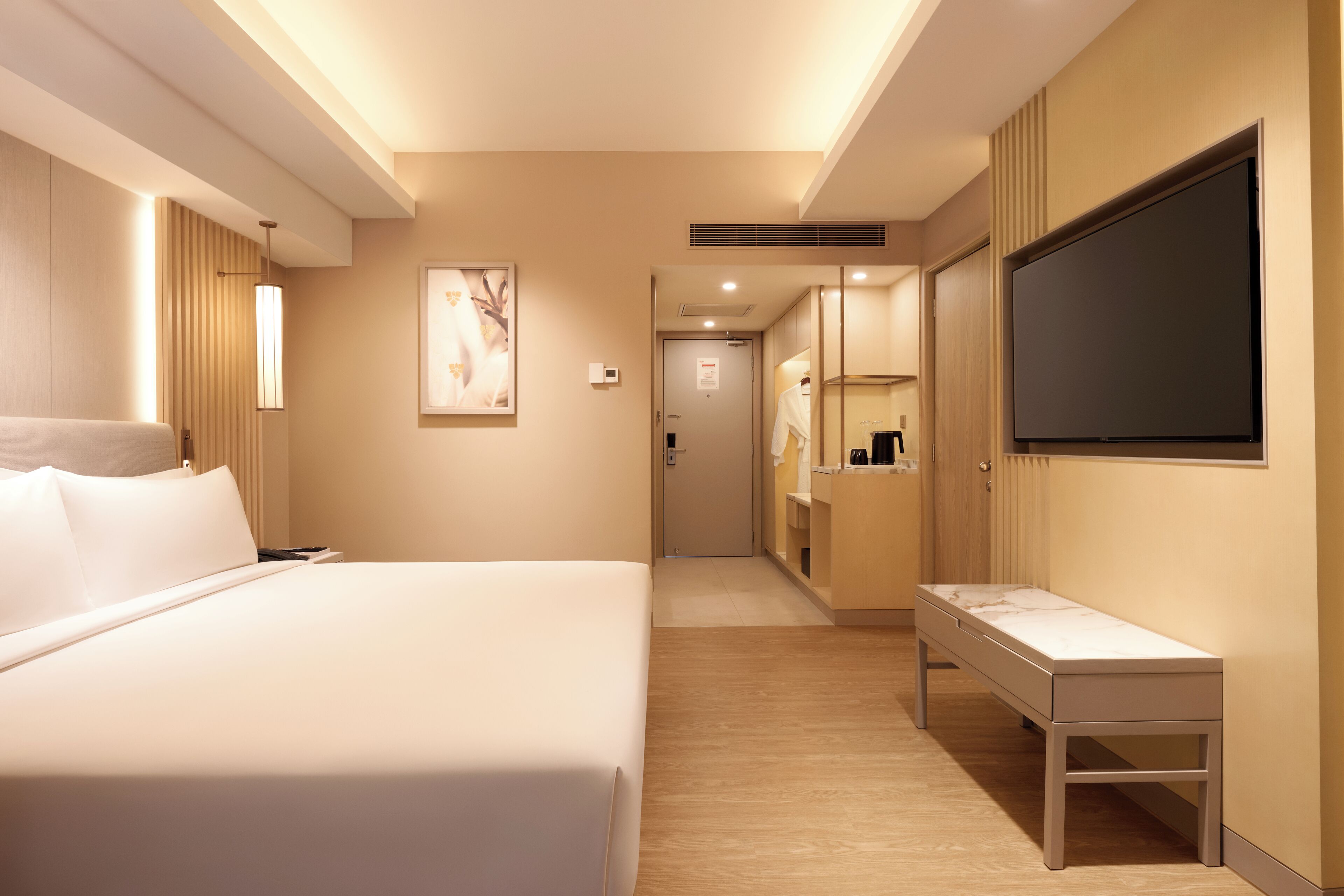 Minibar, in-room safe, desk, blackout drapes