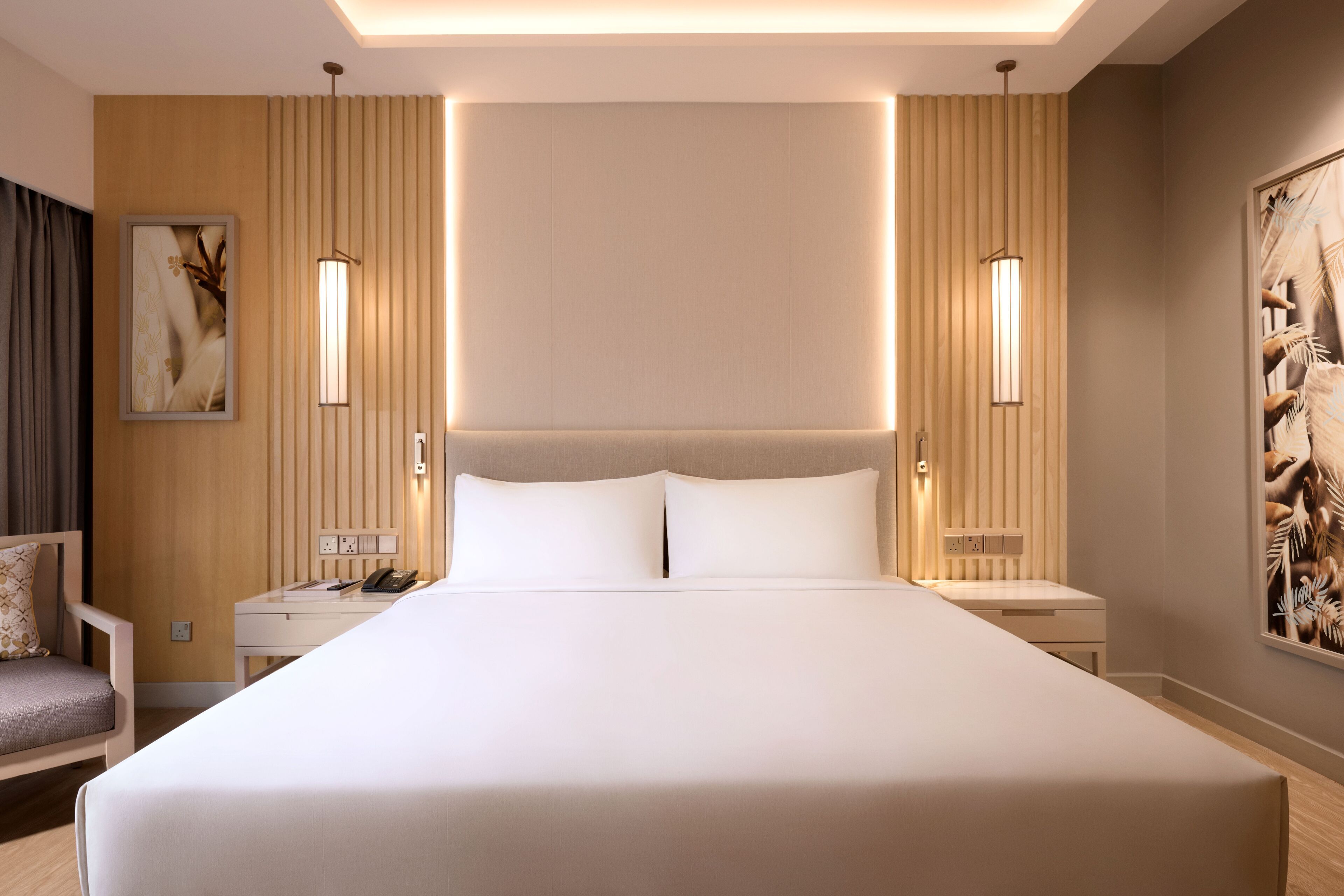 Minibar, in-room safe, desk, blackout curtains