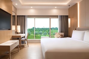 Minibar, in-room safe, desk, blackout curtains