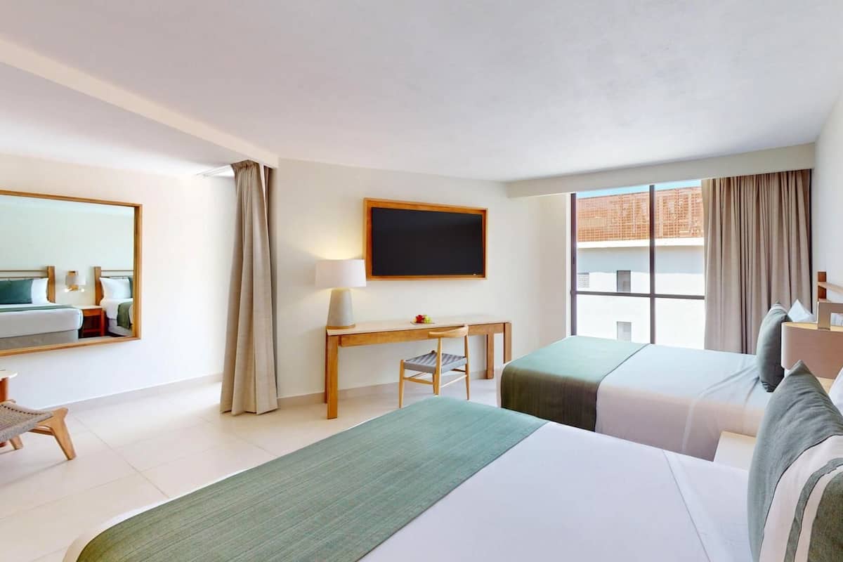 In-room safe, desk, blackout curtains, iron/ironing board