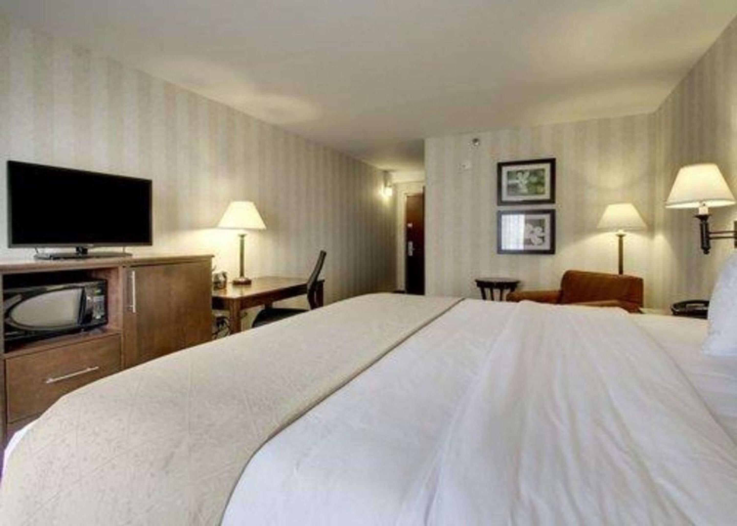 blackout curtains, iron/ironing board, free internet, bed sheets