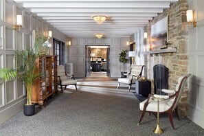 Sala de estar en el lobby