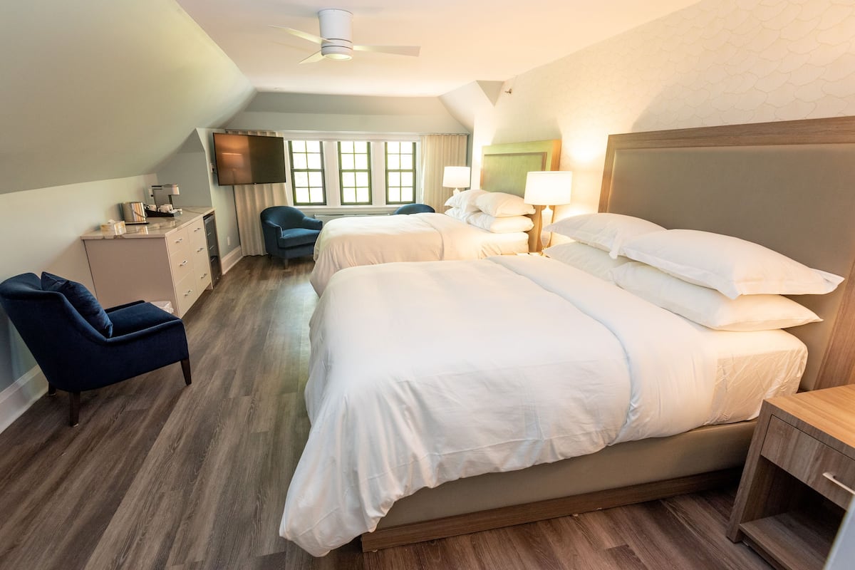 Chambre Double (Newly Renovated) | Draps en coton égyptien, literie de qualité supérieure