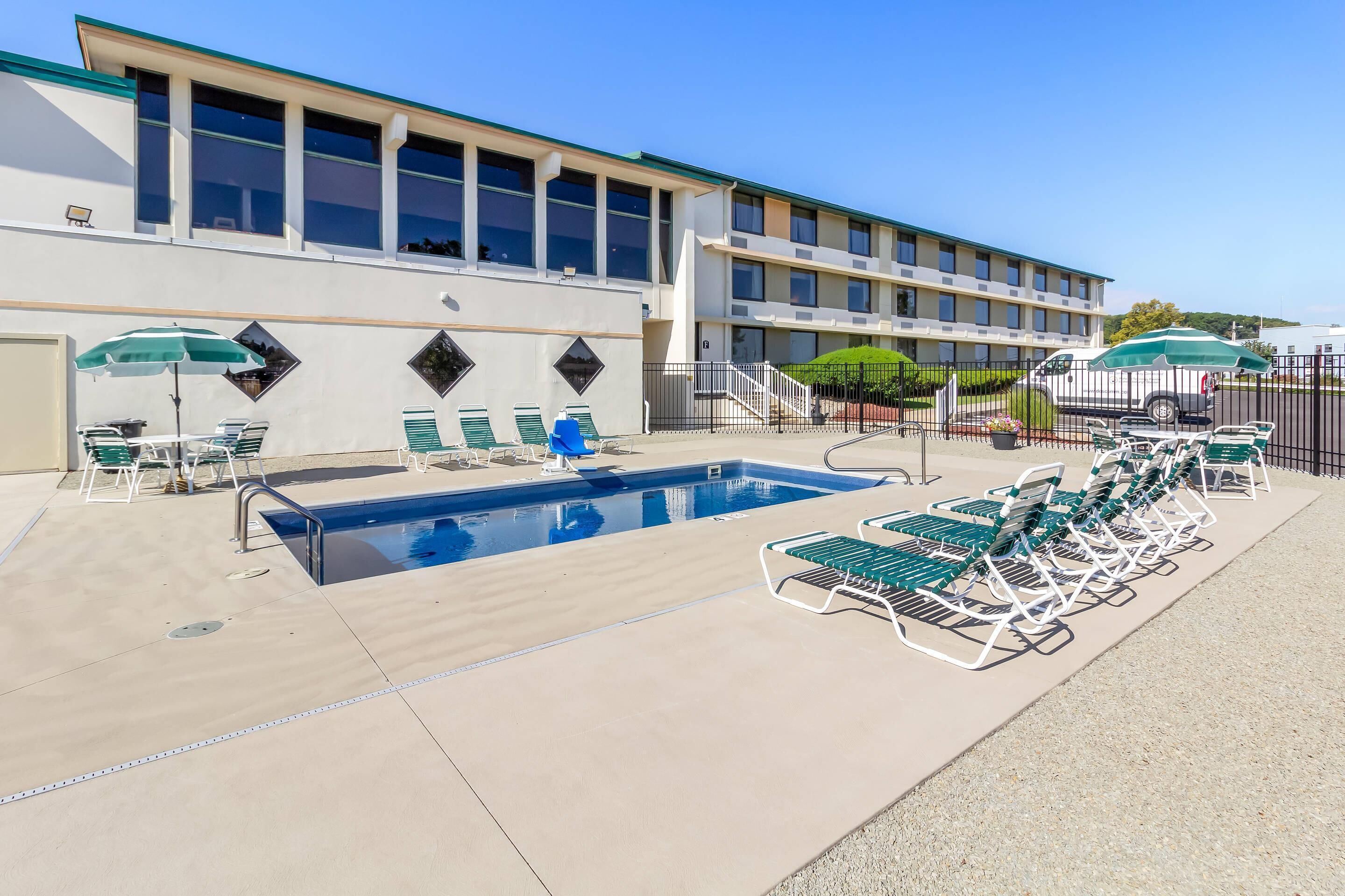 Seasonal outdoor pool