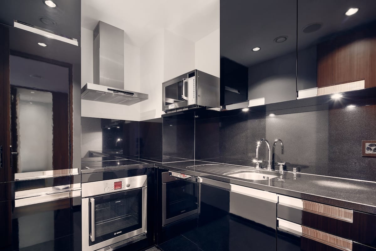 carezza suite, 230 m2, inspired by alberto giacometti, butler, spa access (12 years+) | private kitchen | electric kettle