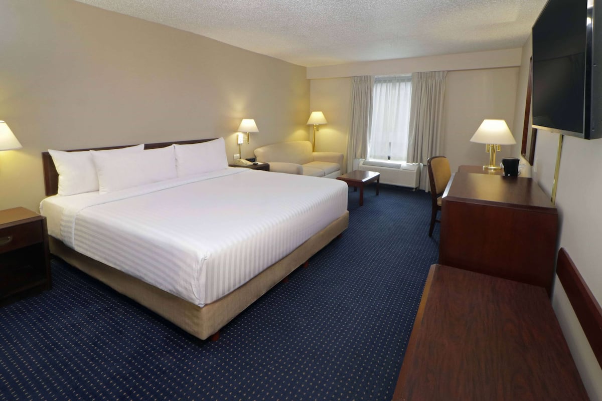 Business Room, 1 King Bed, Non Smoking | Premium bedding, down comforters, in-room safe, desk