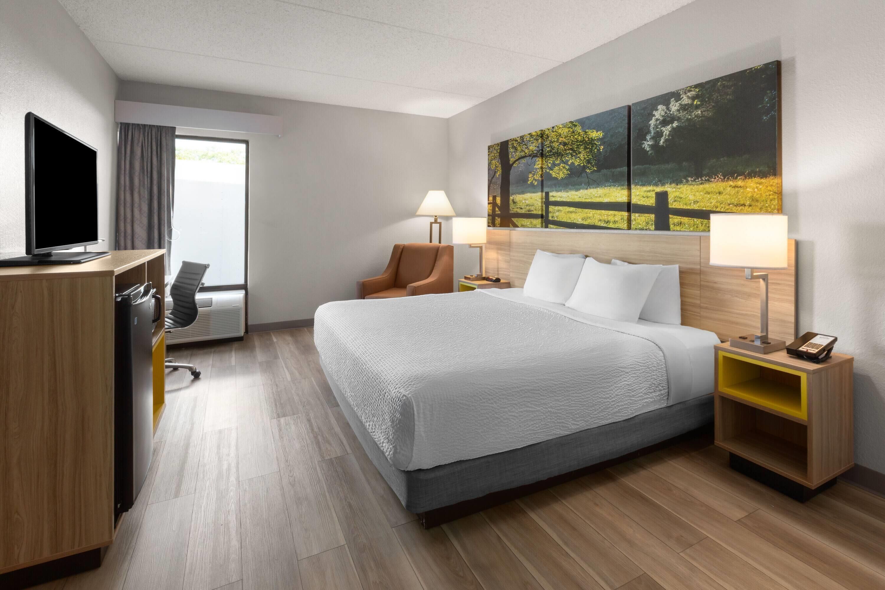 Coffres-forts dans les chambres, bureau, rideaux occultants