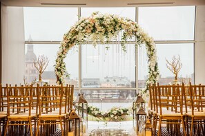 Innenbereich für Hochzeiten