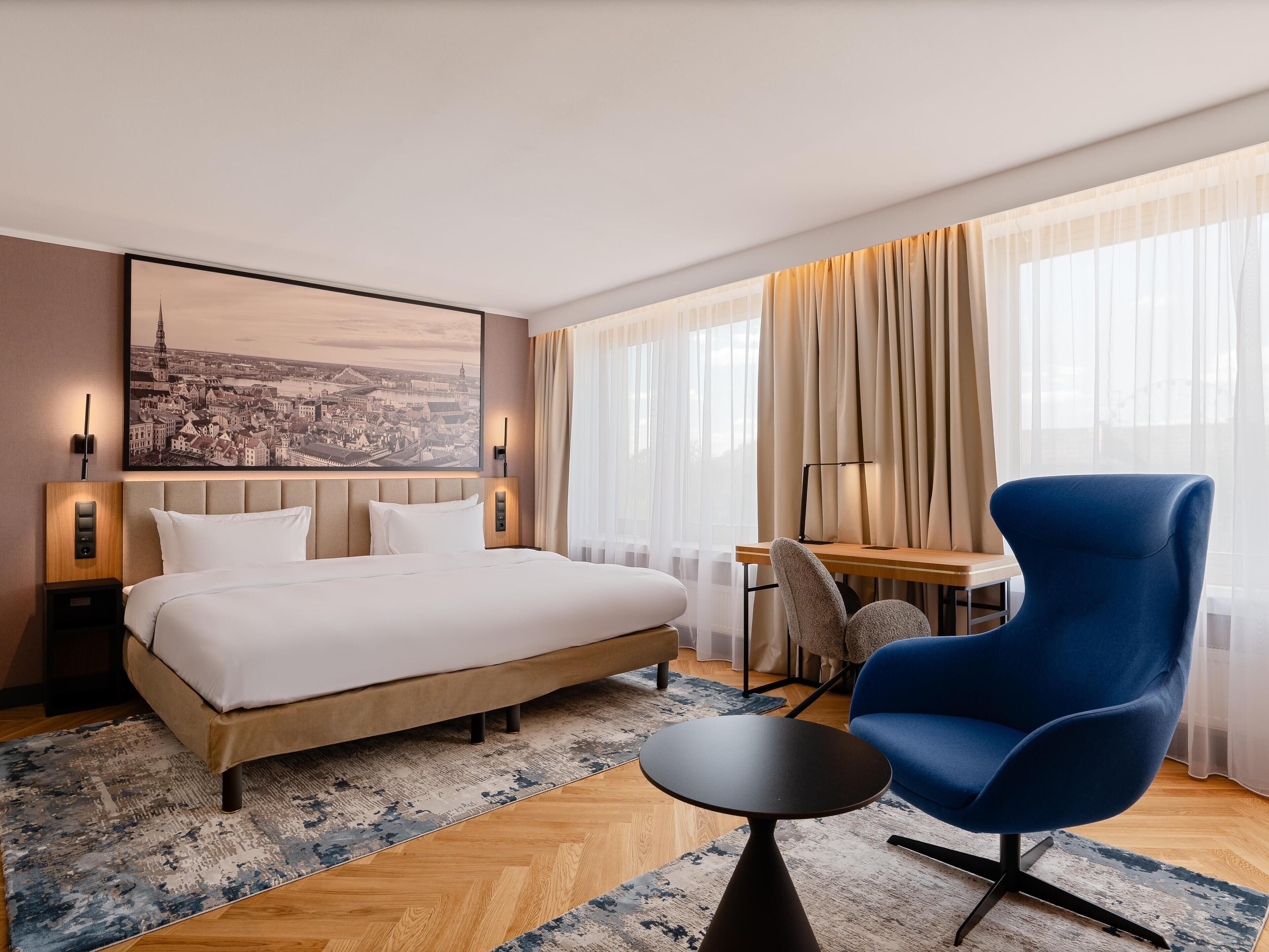 Junior Suite (with SPA  Access) | Premium bedding, in-room safe, laptop workspace