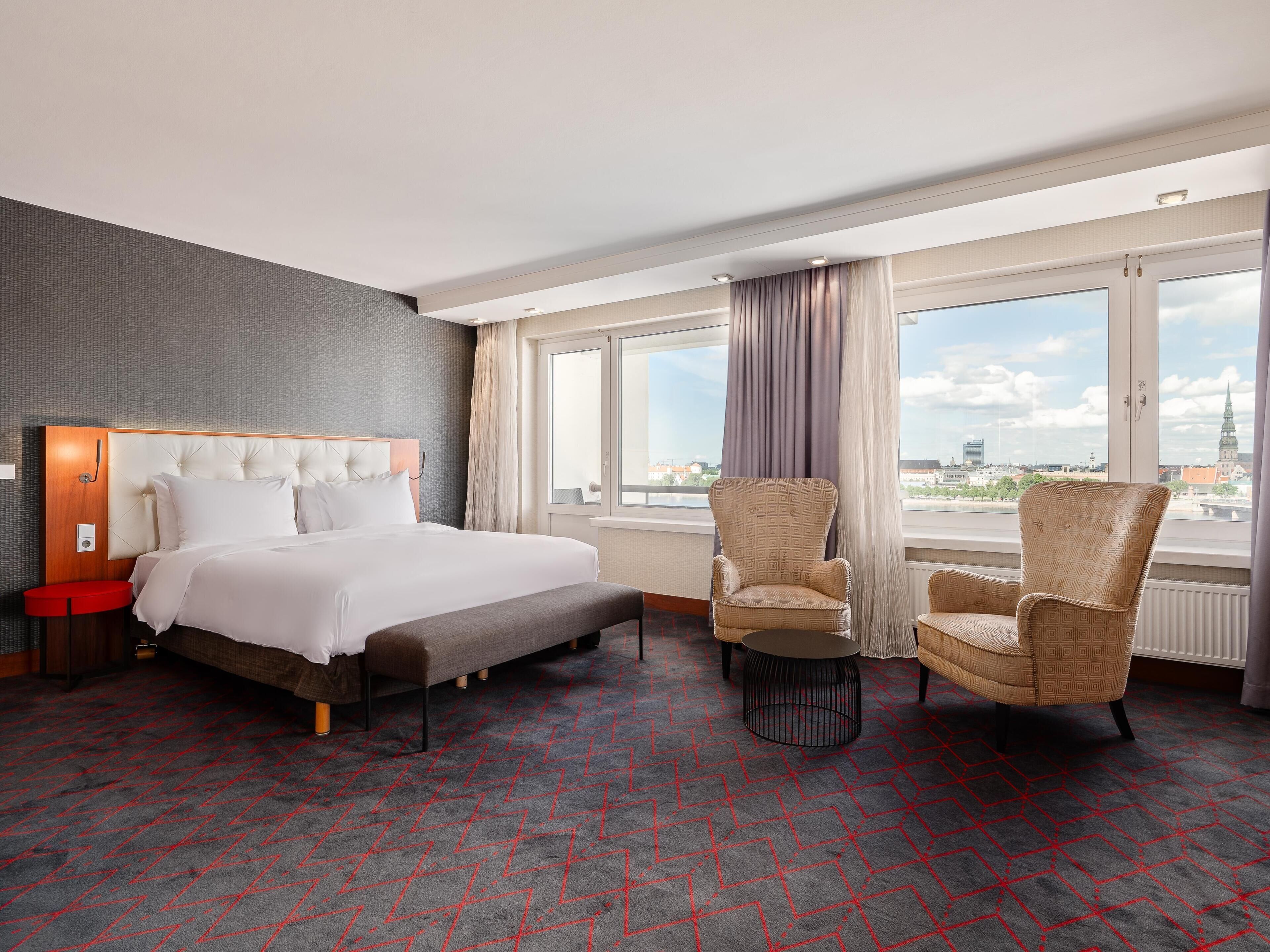 Presidential Suite (with SPA  Access) | Premium bedding, in-room safe, laptop workspace, iron/ironing board