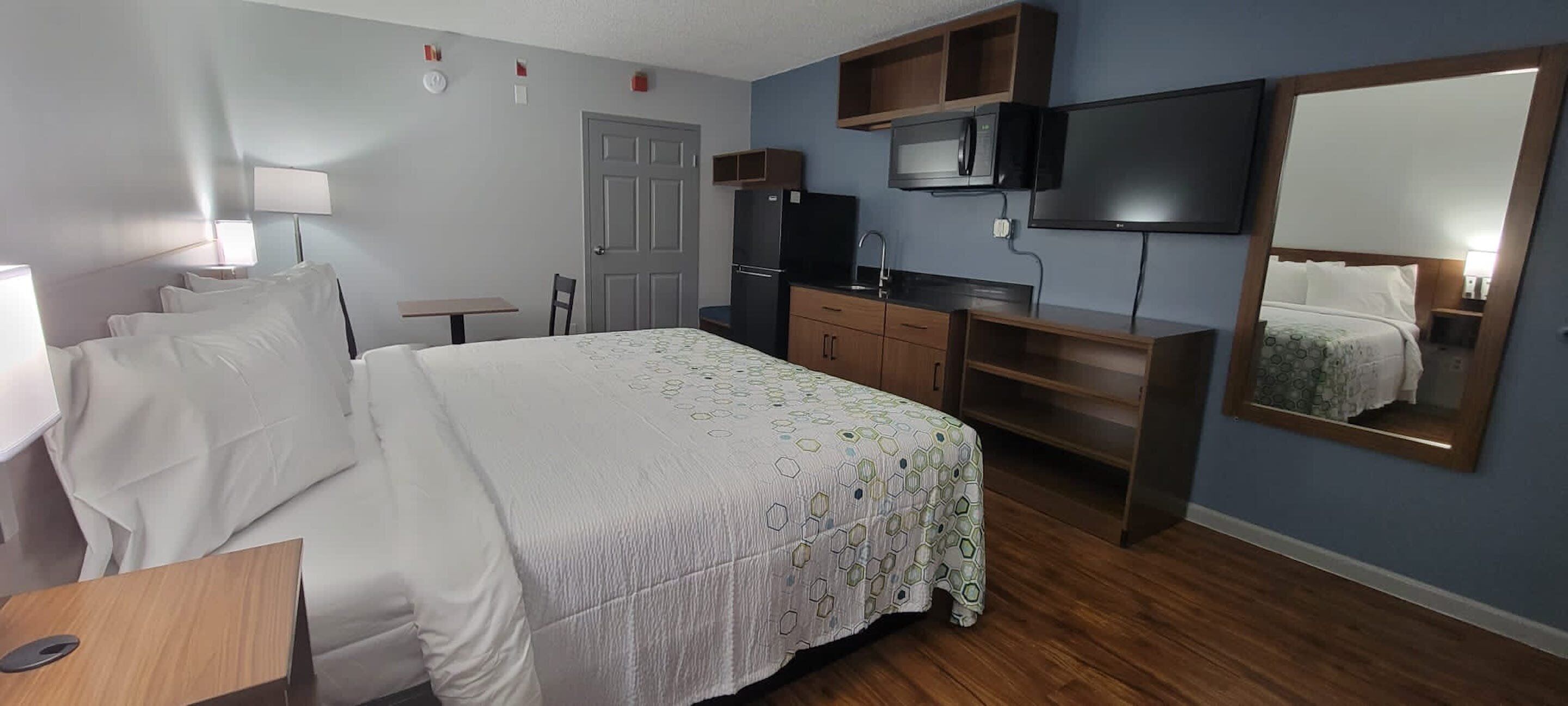 Wifi gratis y ropa de cama 