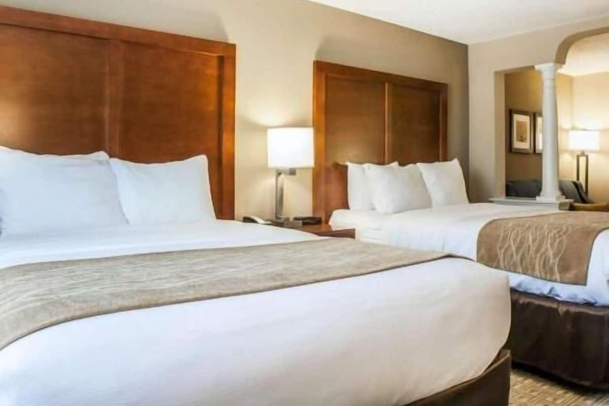 Premium bedding, in-room safe, desk, iron/ironing board