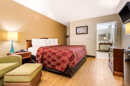 1 habitación, escritorio, wifi gratis y ropa de cama