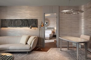 Premium Suite, 1 Bedroom | Living room