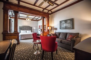 Suite, 1 King Bed, Non Smoking (Separate Living Room;with Sofabed) | Premium bedding, individually decorated, individually furnished, desk