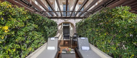 Suite Junior, vue mer avec terrasse