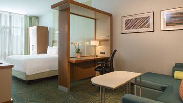 In-room safe, desk, iron/ironing board, free cribs/infant beds