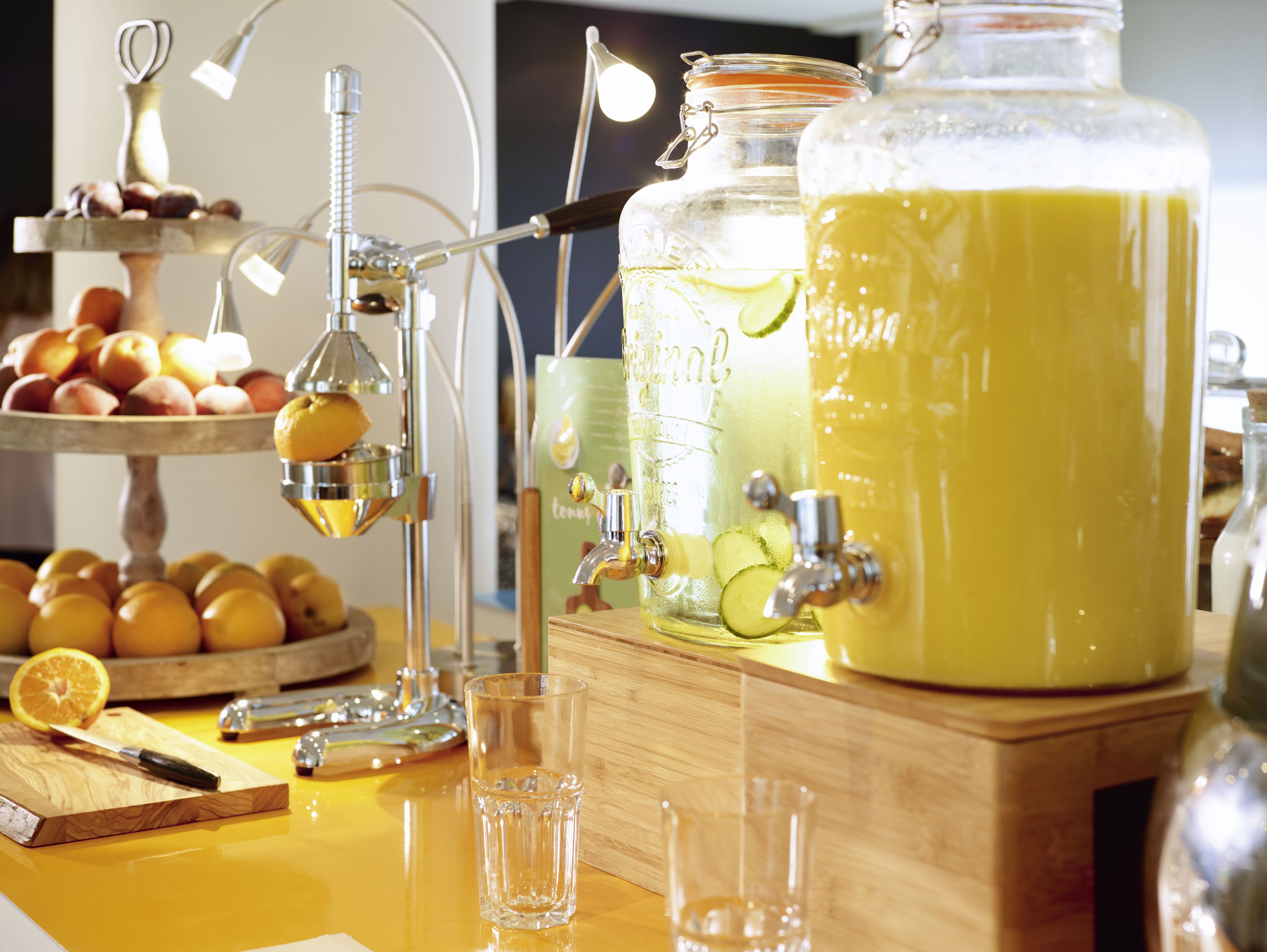 daily buffet breakfast (eur 18.00 per person)