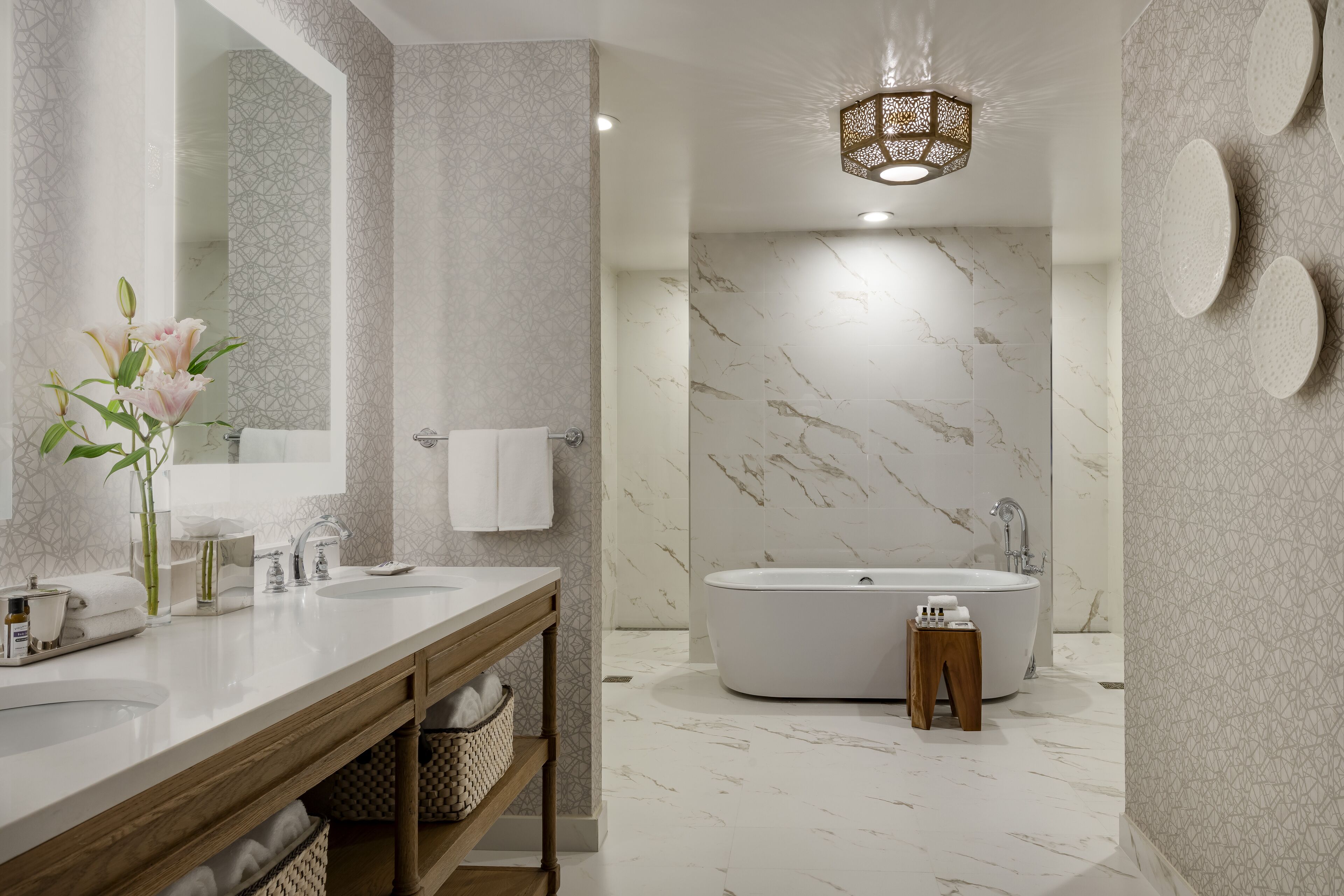 presidential suite (andalusia) | in-room safe, desk, laptop workspace, blackout curtains