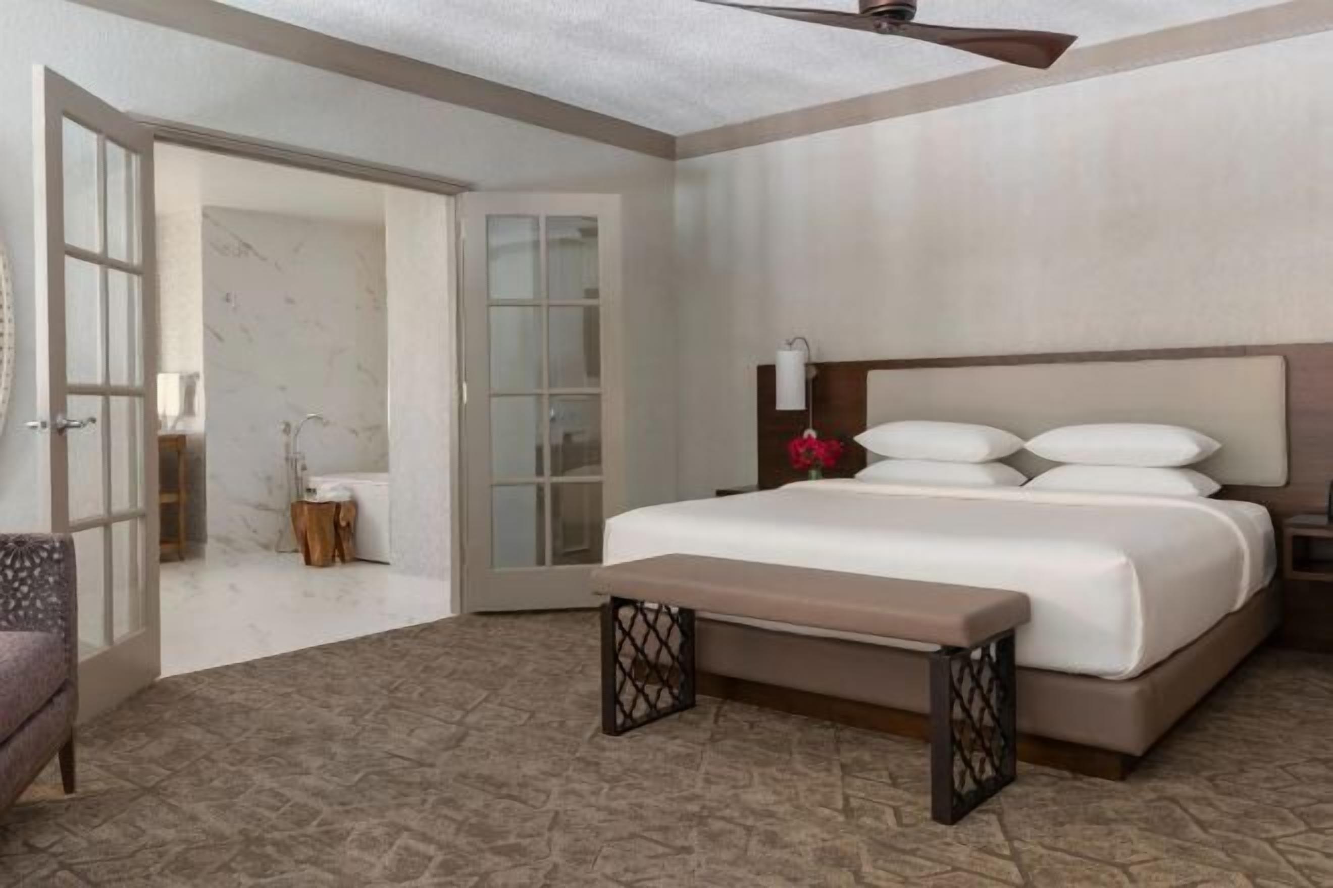 In-room safe, desk, laptop workspace, blackout drapes