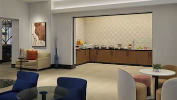 Petit déjeuner buffet servi tous les jours en supplément