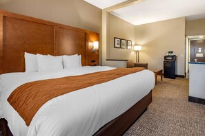 Desk, blackout curtains, iron/ironing board, free WiFi - Comfort Suites Bethlehem Near Lehigh University and LVI Airport (Bethlehem)