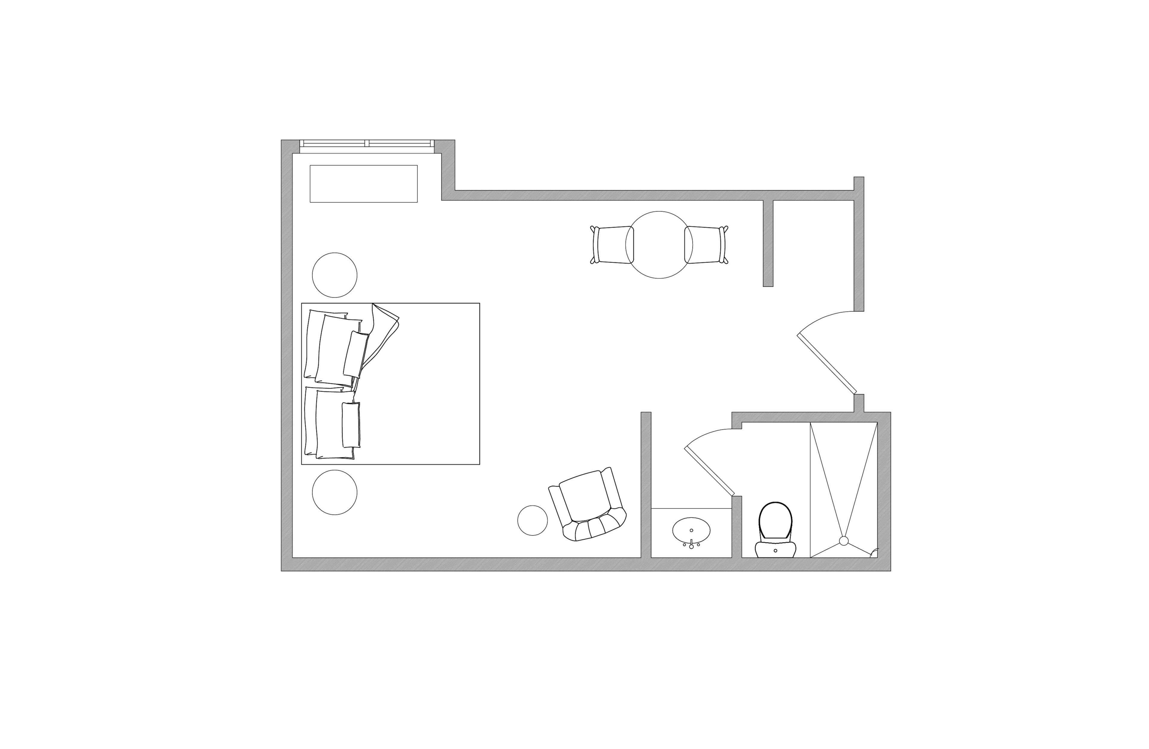 king | 1 bedroom, premium bedding, pillow-top beds, desk