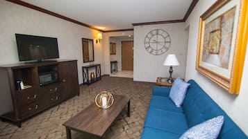 Pillow-top beds, in-room safe, desk, blackout curtains