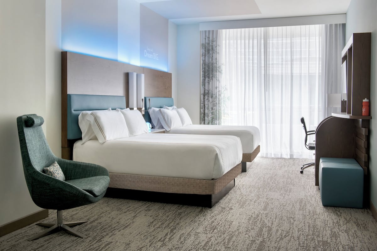 1 bedroom, hypo-allergenic bedding, in-room safe, desk