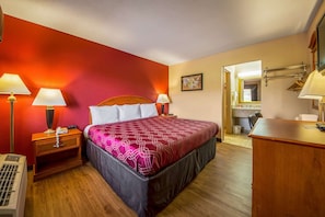 Chambre Standard, 1 très grand lit, non-fumeurs | Bureau, fer et planche à repasser, lits bébé (en supplément)
