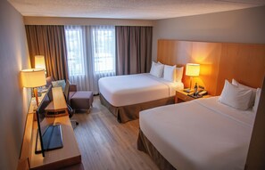 Standard Room, 2 Queen Beds | Premium bedding, pillowtop beds, in-room safe, desk