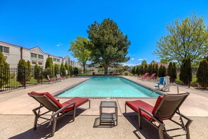 Seasonal outdoor pool